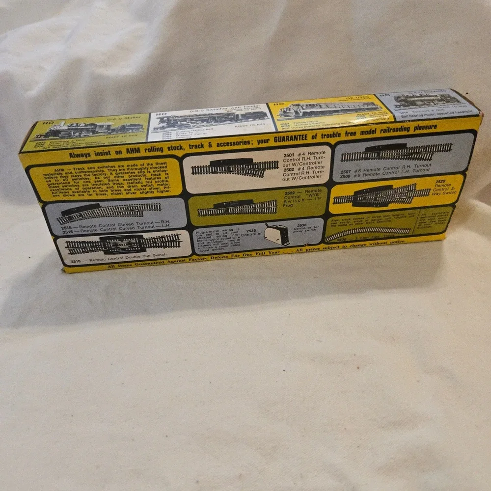 VTG AHM New Haven FM Dummy Unit 1970s Black White Red HO Scale Train Yugoslavia
